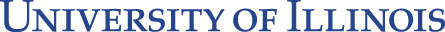 University of Illinois Wordmark